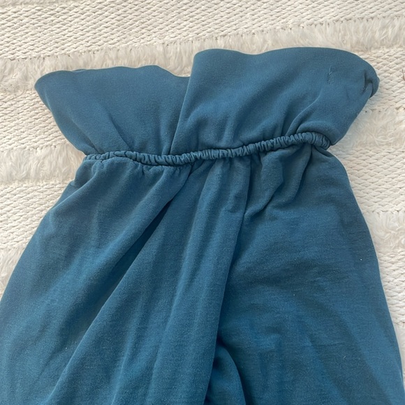 Vintage 90s Danskin 100% cotton green athletic pants sweatpants joggers womens S - Picture 4 of 7